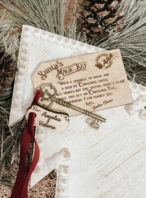 Personalized Santa’s Magic Key