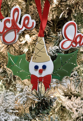 Snowman Ornament Set (Includes Snowman, Jingle And Jangle)