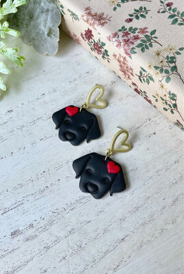 Heart Puppies (Polymer Clay)