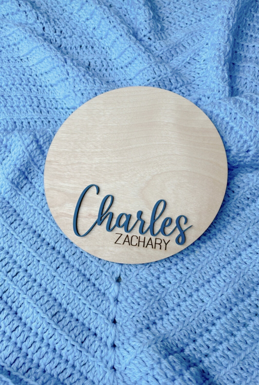 Personalized Baby Footprint Sign