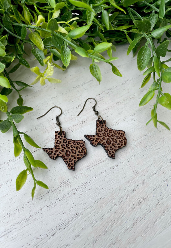 Texas Leopard Earrings