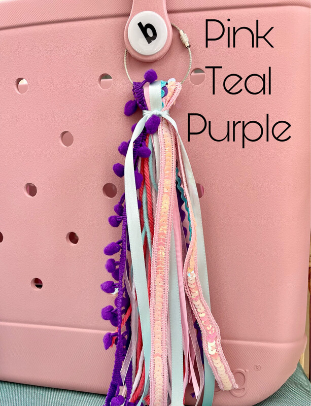 Tassel (Pink/Teal/Purple)