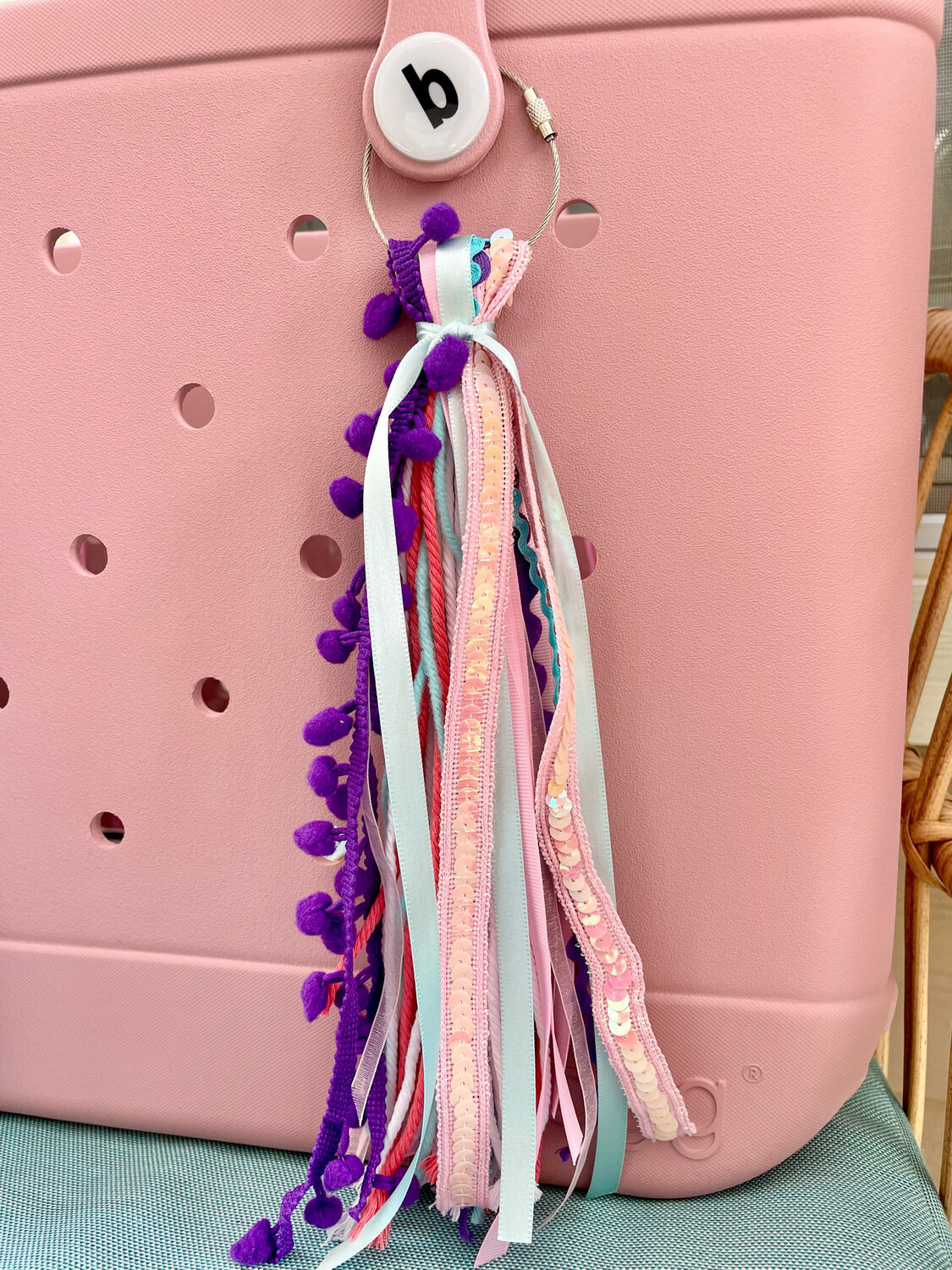 Tassel (Pink/Teal/Purple)