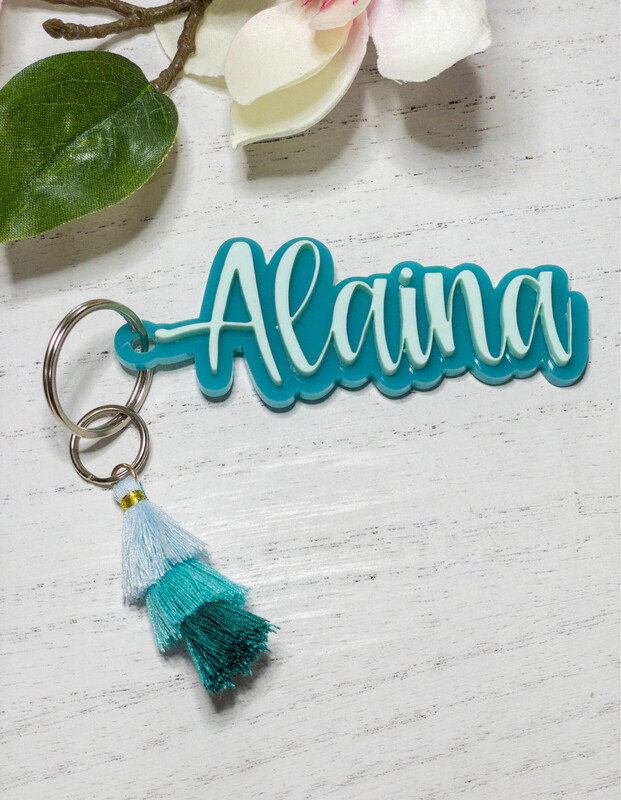 Custom Name Keychain