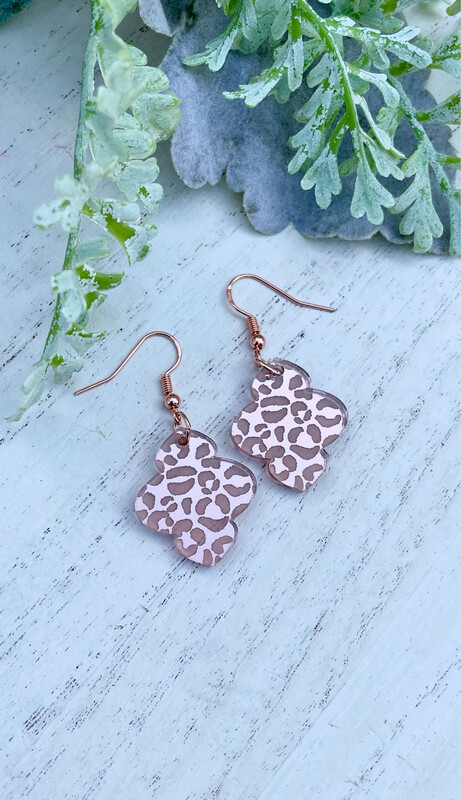 Moroccan Cheetah Earring Mini