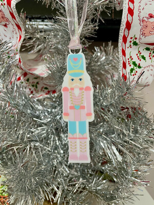 Pink Nutcracker Gift Tag/Ornament