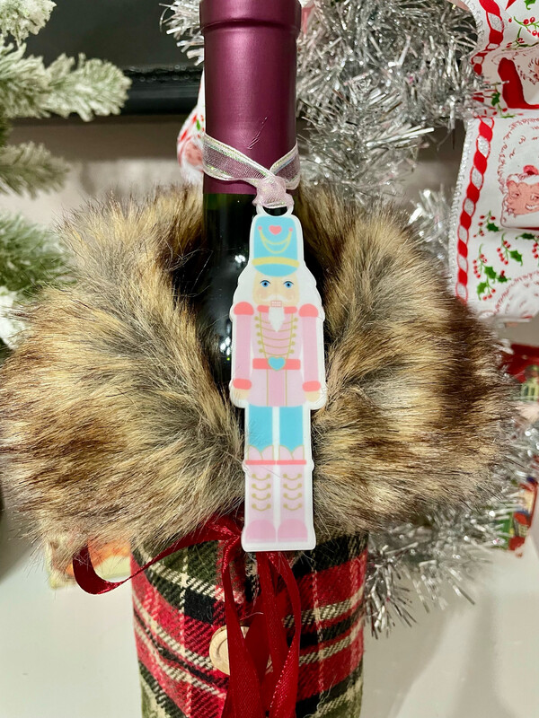 Pink Nutcracker Gift Tag/Ornament