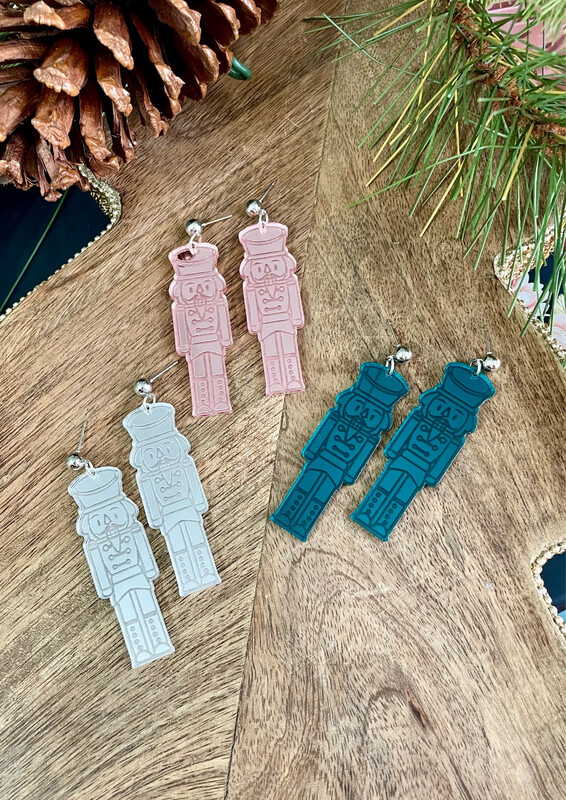 Mirrored Nutcracker Earrings