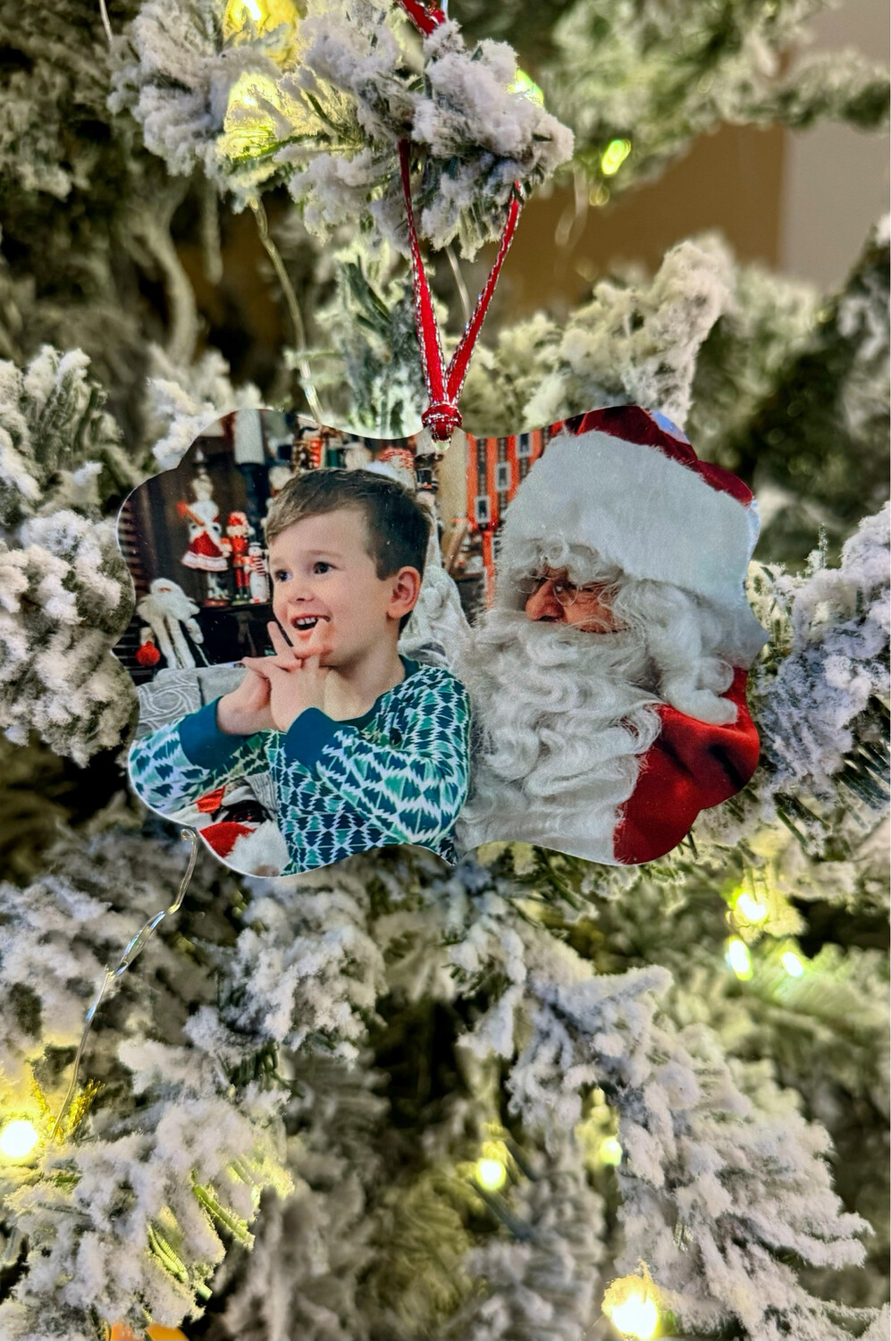 Custom Photo Ornament (Wood)