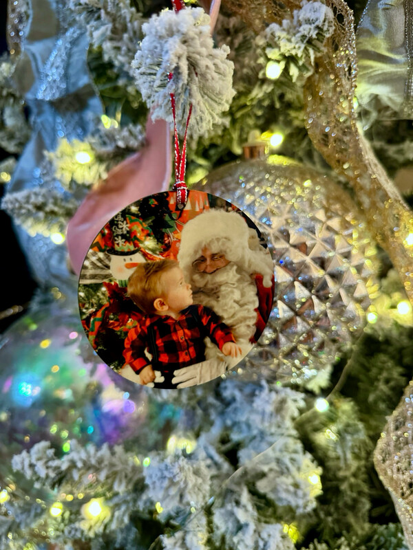 Custom Photo Ornament (Wood)