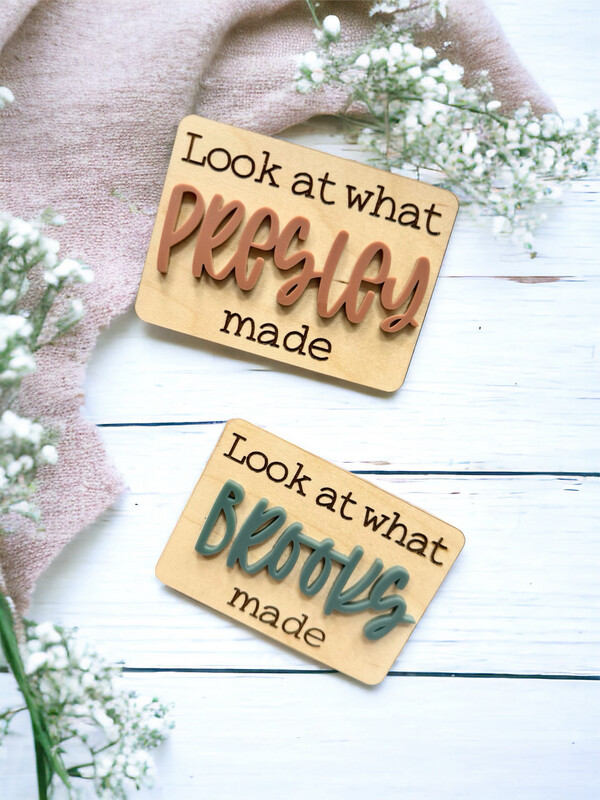 Look At What I Made Magnet