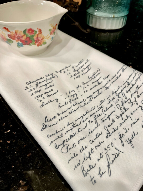 Custom Recipe Tea Towel