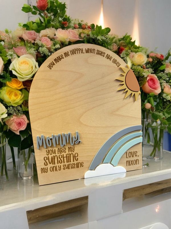 Mothers Day DIY Handprint Sign