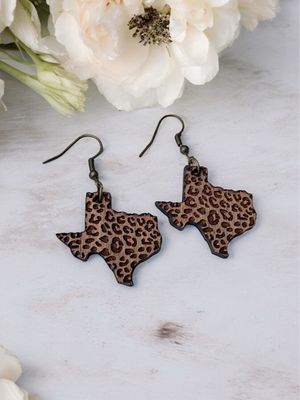 Texas Leopard Earrings