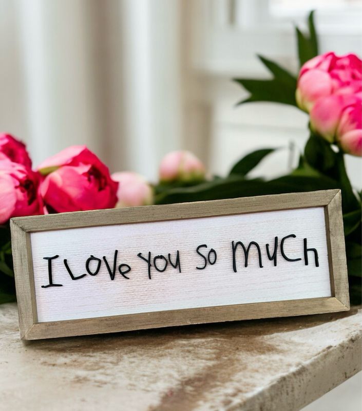 Custom Child’s Handwriting Sign