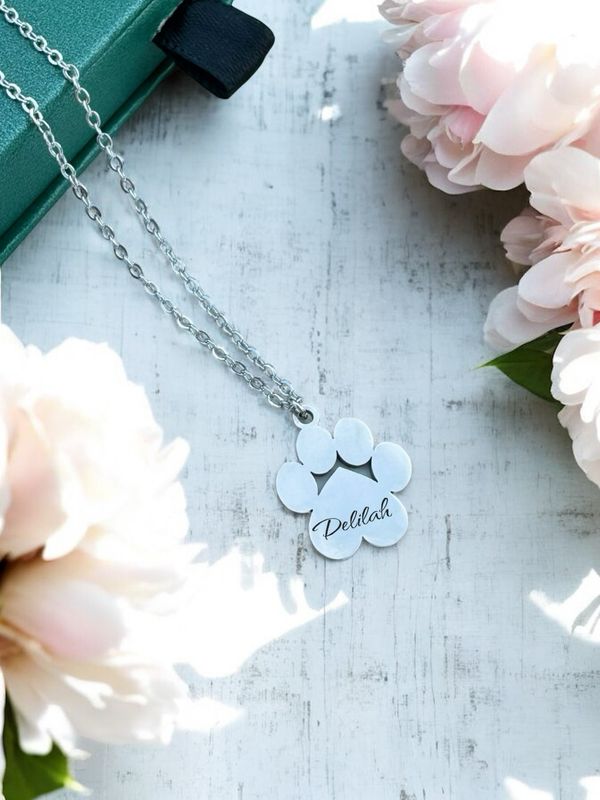 Custom Paw Necklace