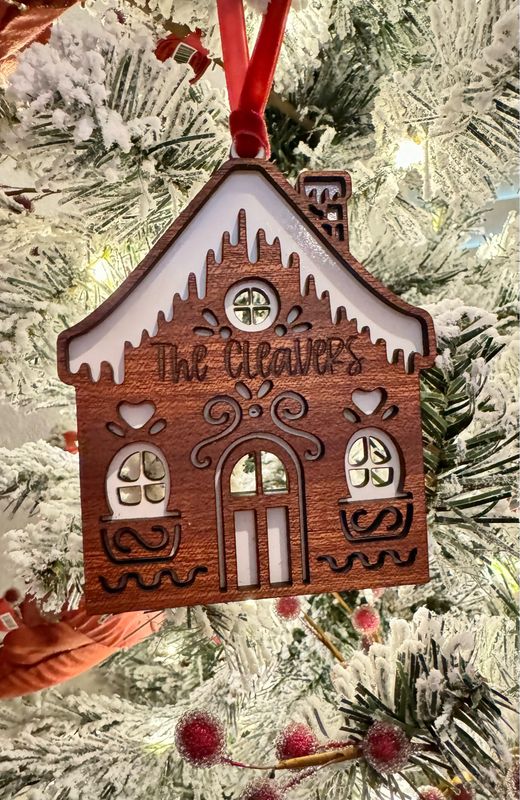 Gingerbread House Ornament