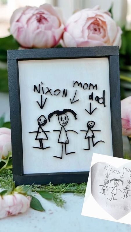Custom Child’s Drawing/Handwriting Sign