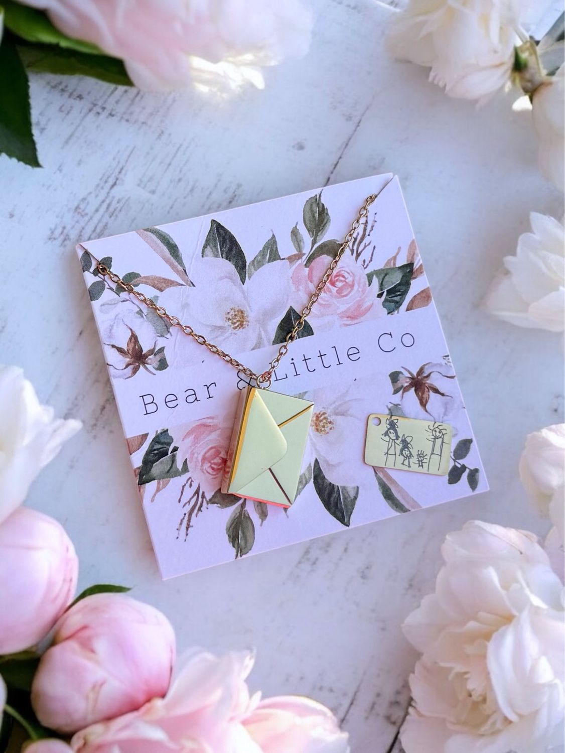 Secret Letter Envelope Necklace