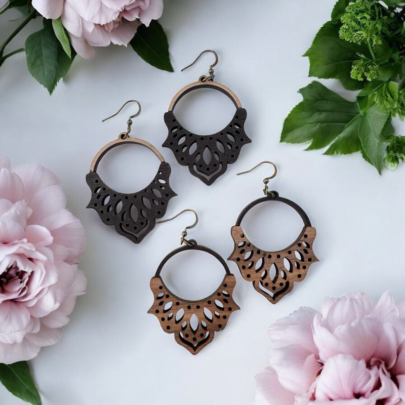 Western Lace Earrings