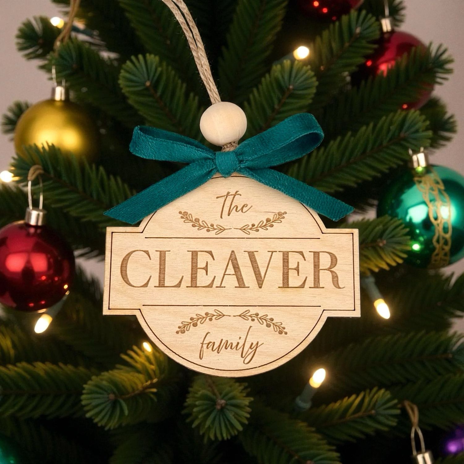 Family Last Name Ornament