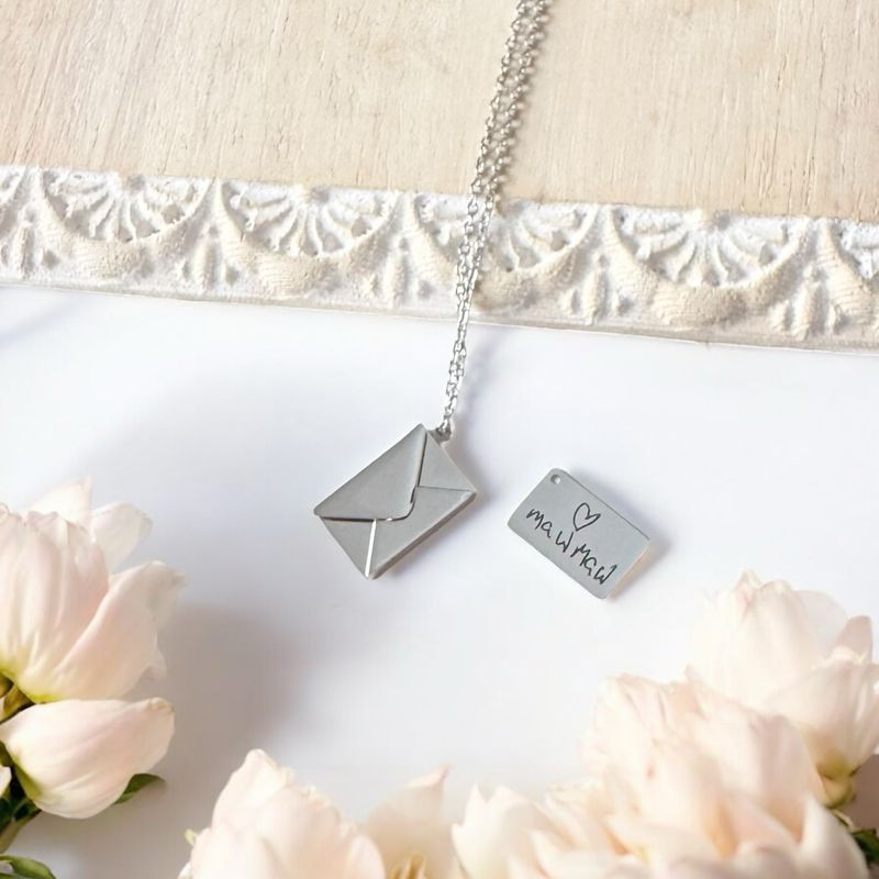Secret Letter Envelope Necklace