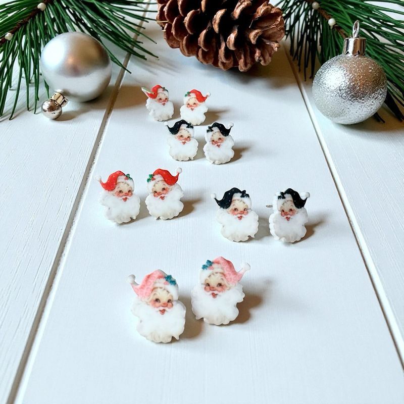 Santa Studs