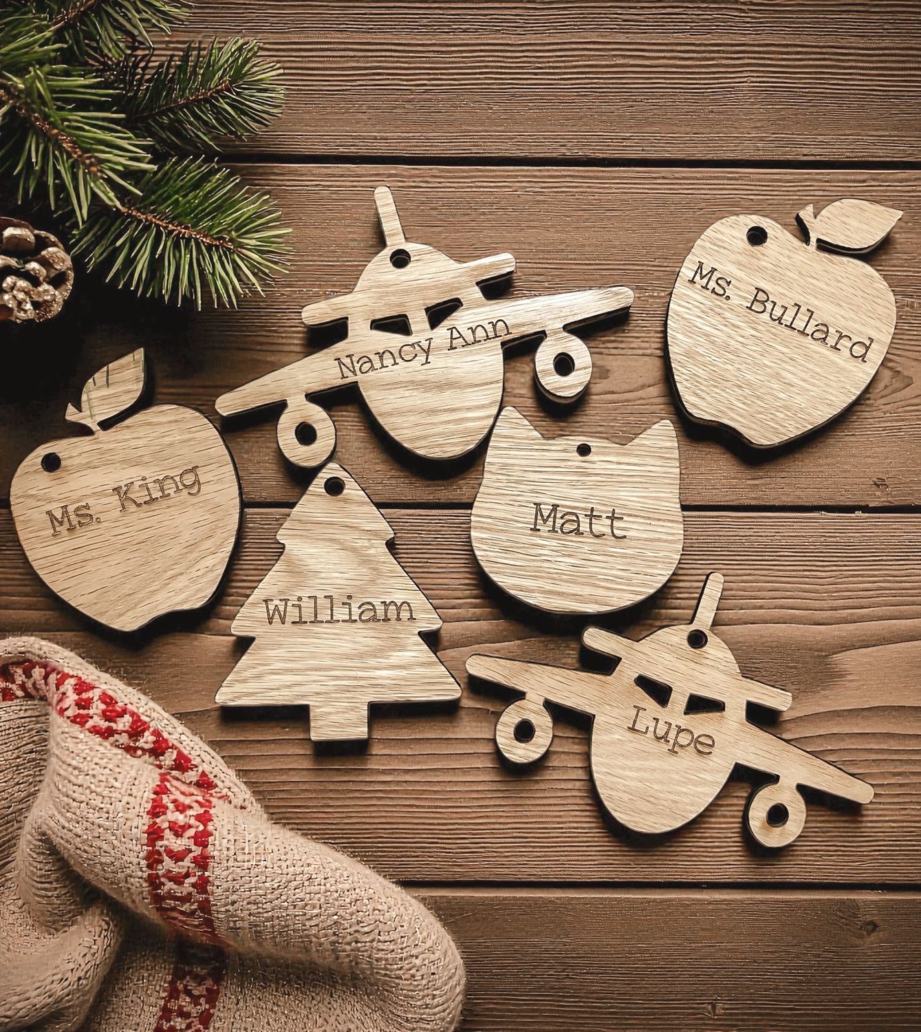 Personalized Shape Ornament