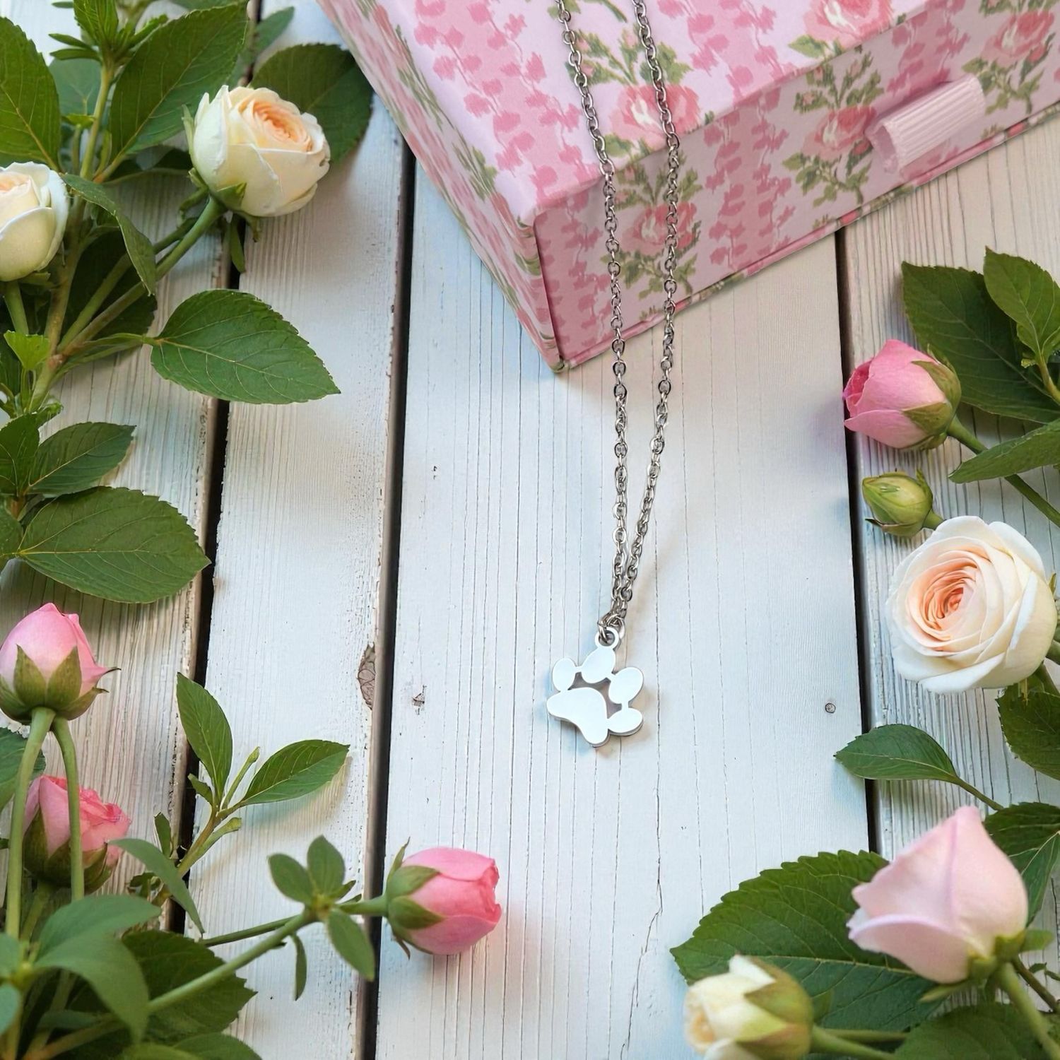 Custom Paw #2 Necklace