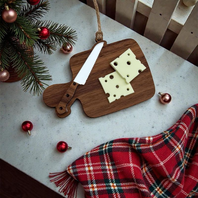 Cheese Board Ornament