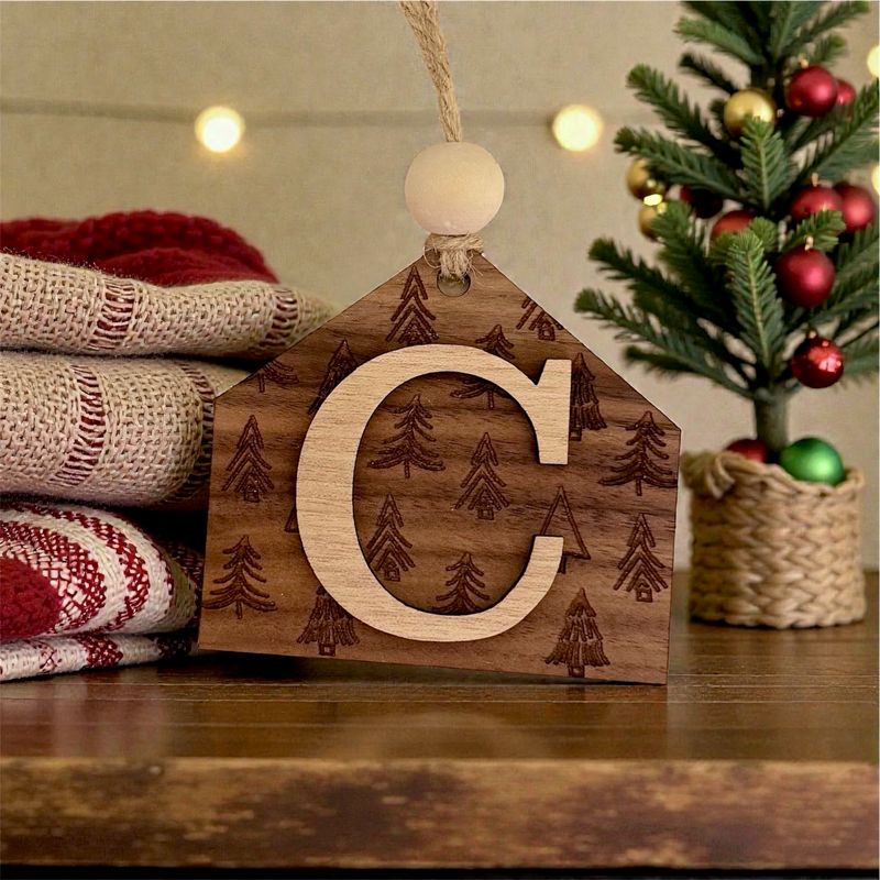 Personalized Letter Ornament