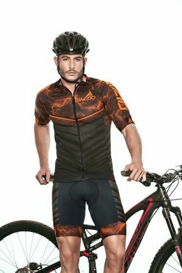 Cycling Jersey O/BLk