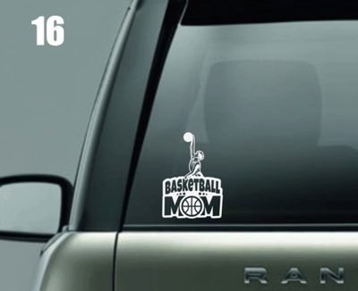 Sports and Activity Window Decals