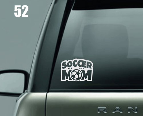 Soccer Mom Window Decal