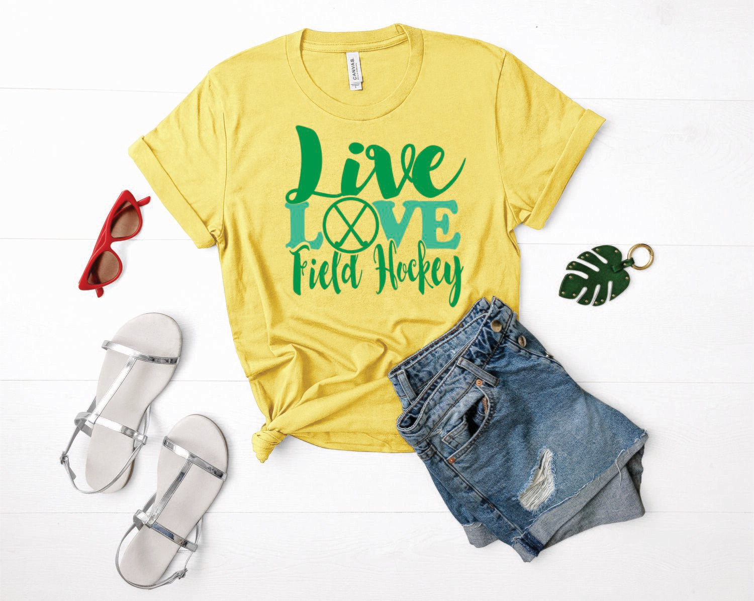 Live Love Field Hockey Tee Shirt