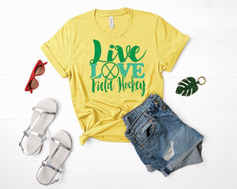 Live Love Field Hockey Tee Shirt