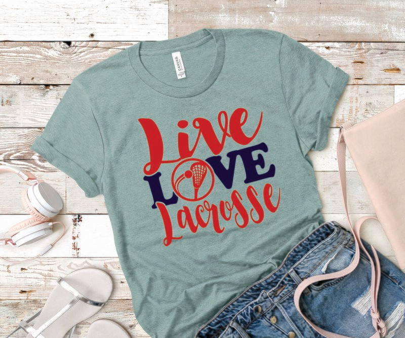 Live Love Lacrosse Tee Shirt