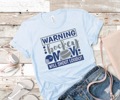 Hockey Mom Will Shout Loudly