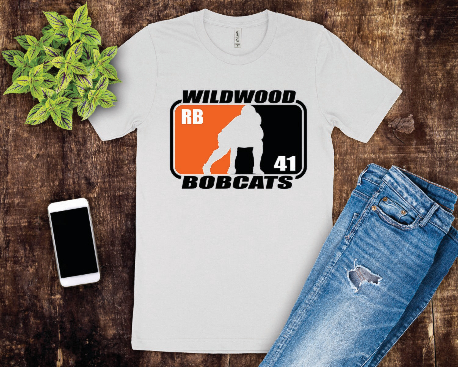 Custom Football Tee Shirt