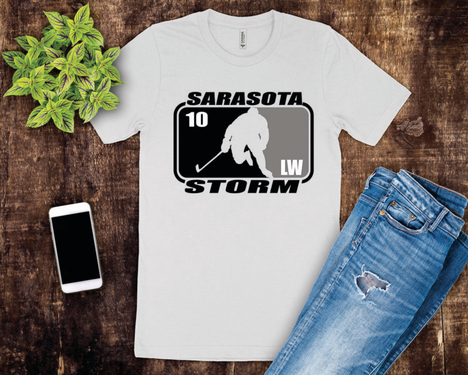 Custom Hockey Tee Shirt