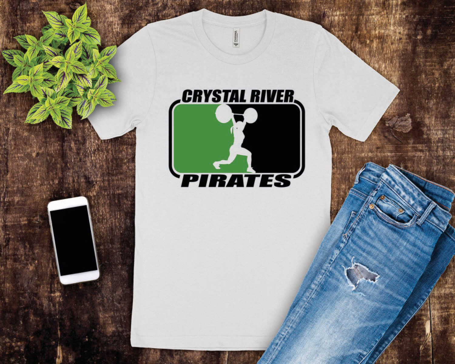 Custom Weight Lifting Tee Shirt