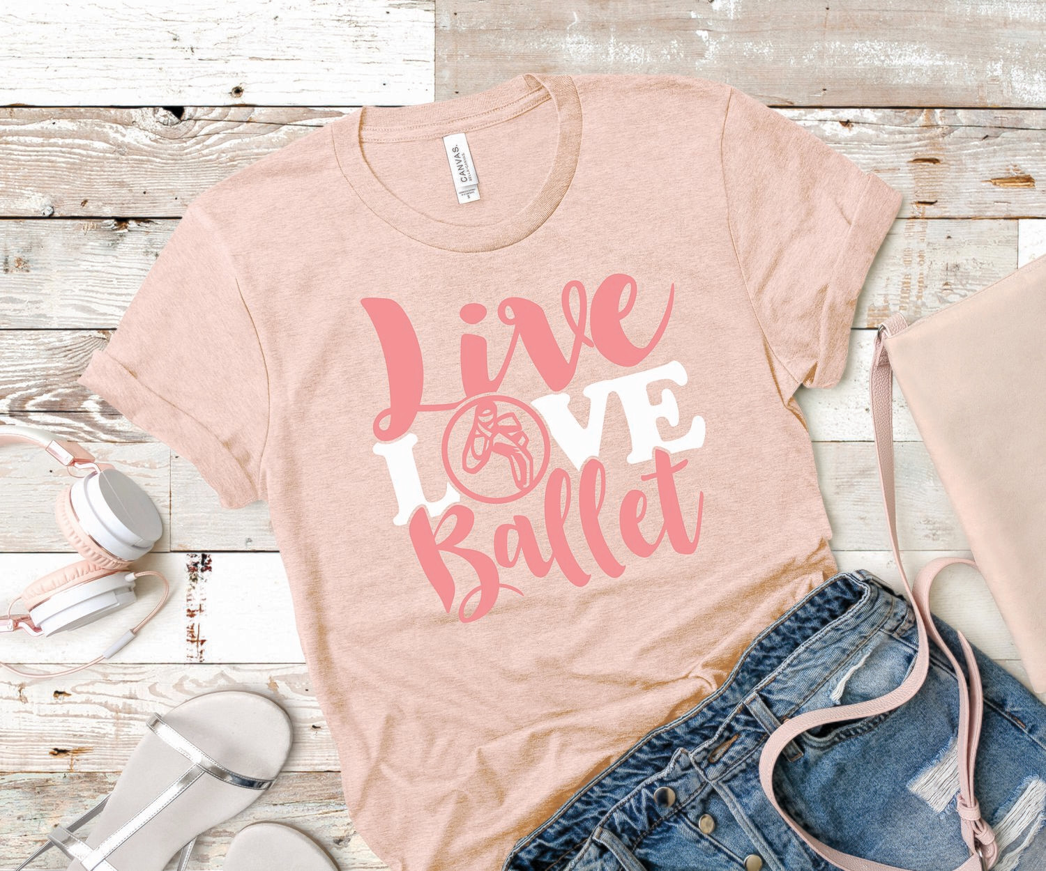Live Love Ballet Tee Shirt
