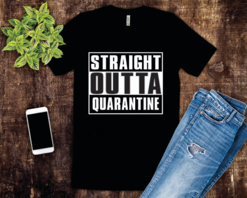 Custom Straight Outta.... Tee Shirt