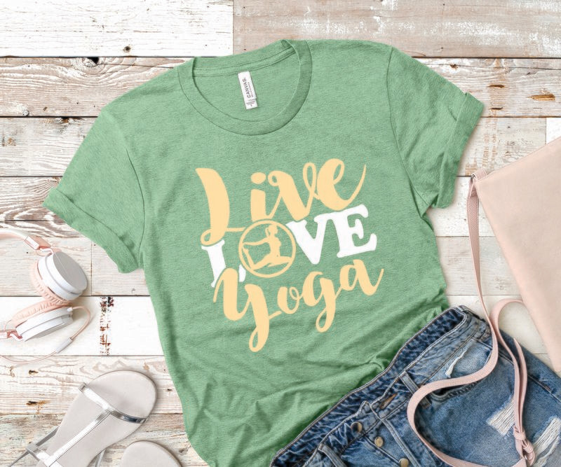 Live Love Yoga Tee Shirt