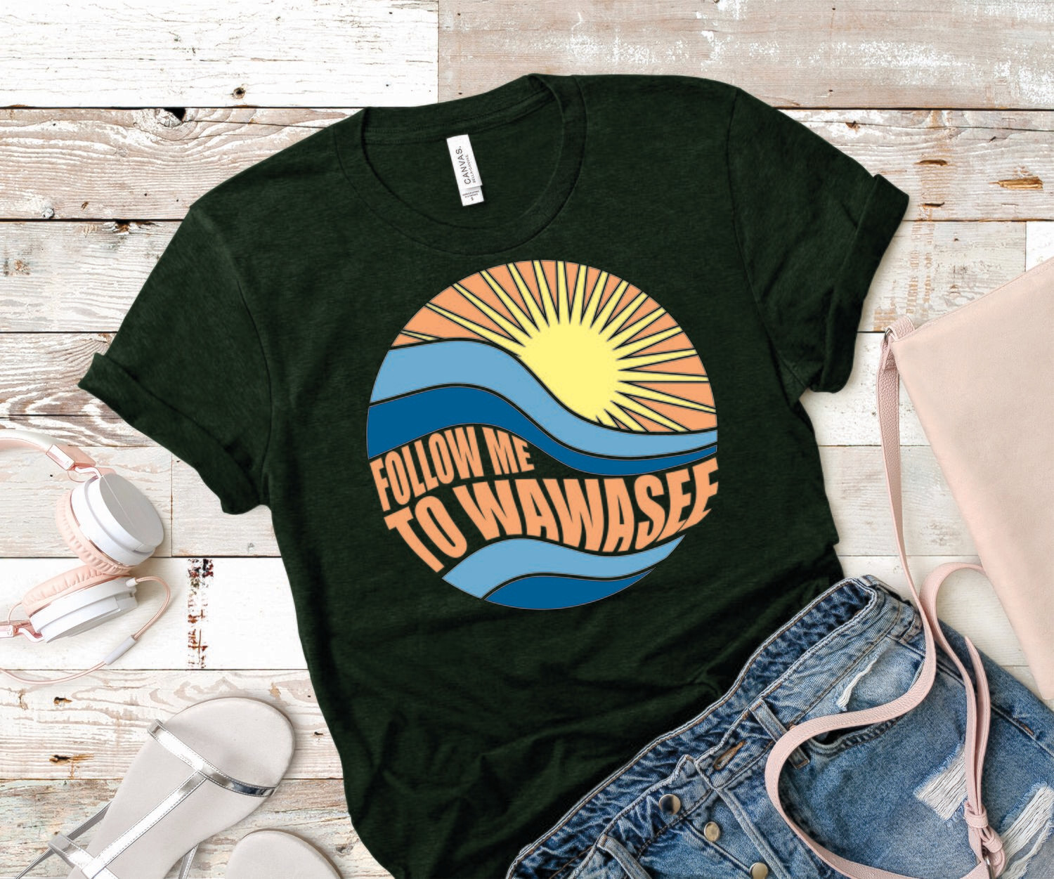 Follow Me To.... Custom Tee Shirt