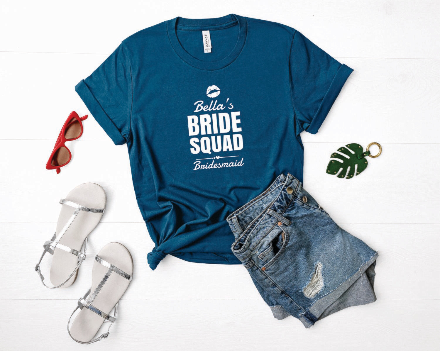 Custom Bride Squad Tee Shirt