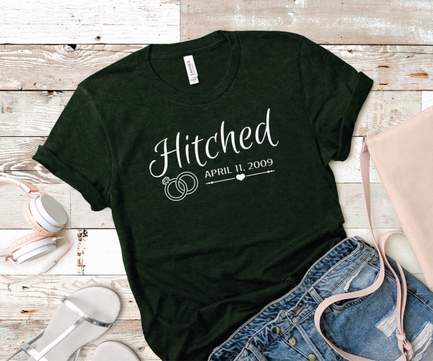 Custom Hitched Tee Shirt