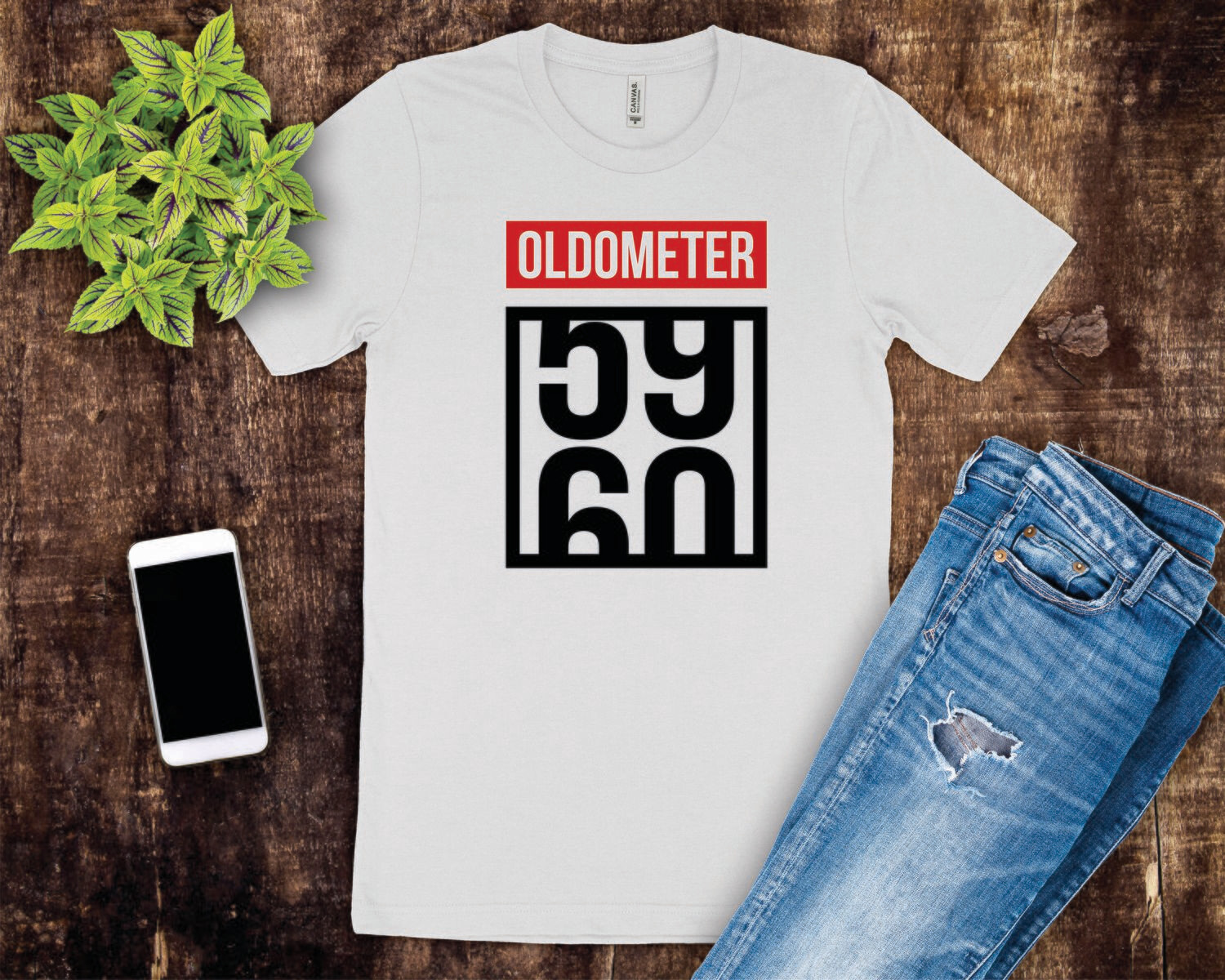 Custom Oldometer Birthday Shirt