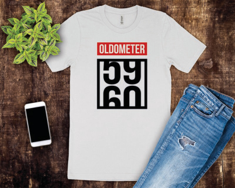 Custom Oldometer Birthday Shirt