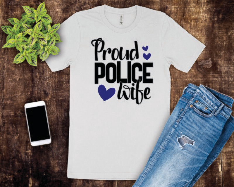 Proud Police Wife Shirt